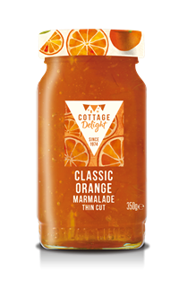 Appelsin Marmelade fra Cottage Delight 340 g